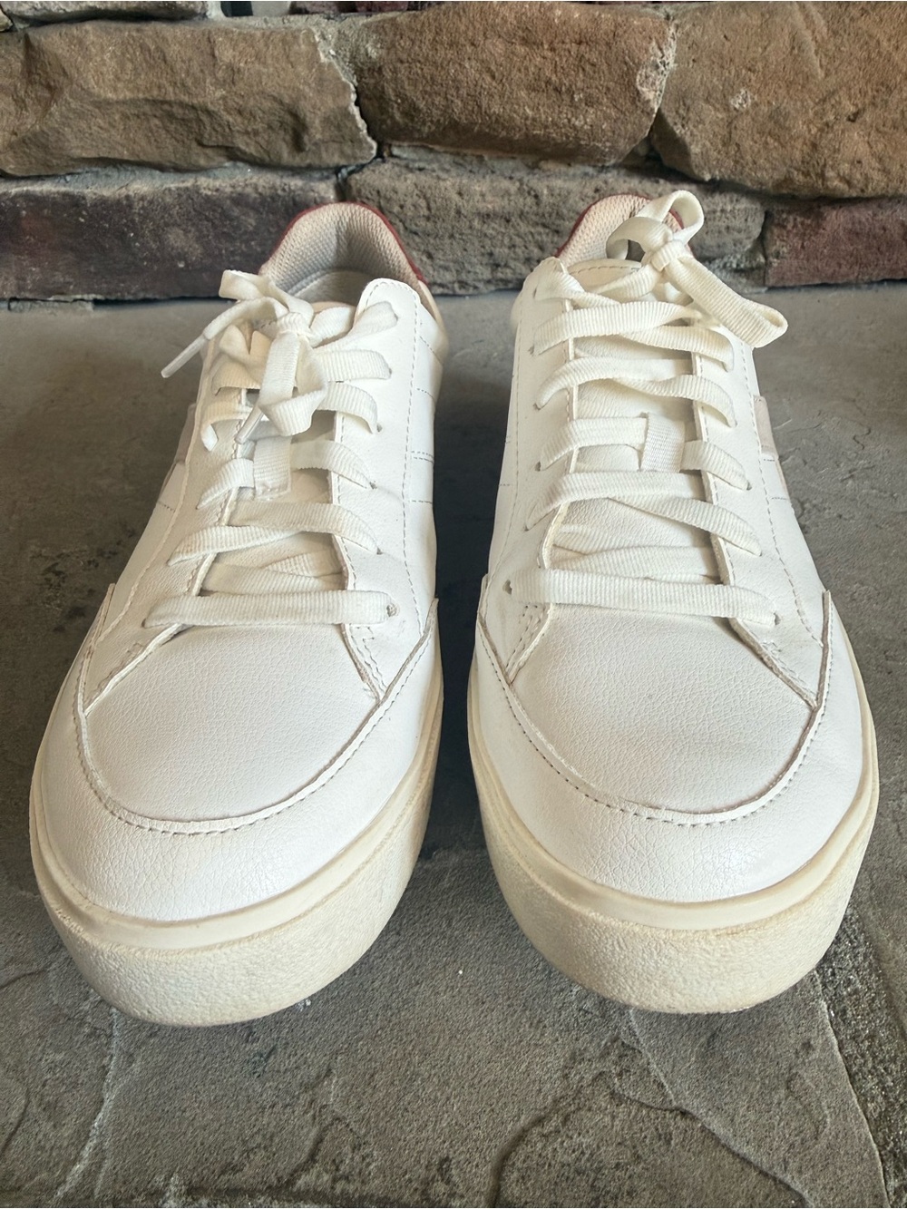 Dr. Scholls Women's Madison Lace Platform Sneakers Size 8.5 White - Picture 3 of 10